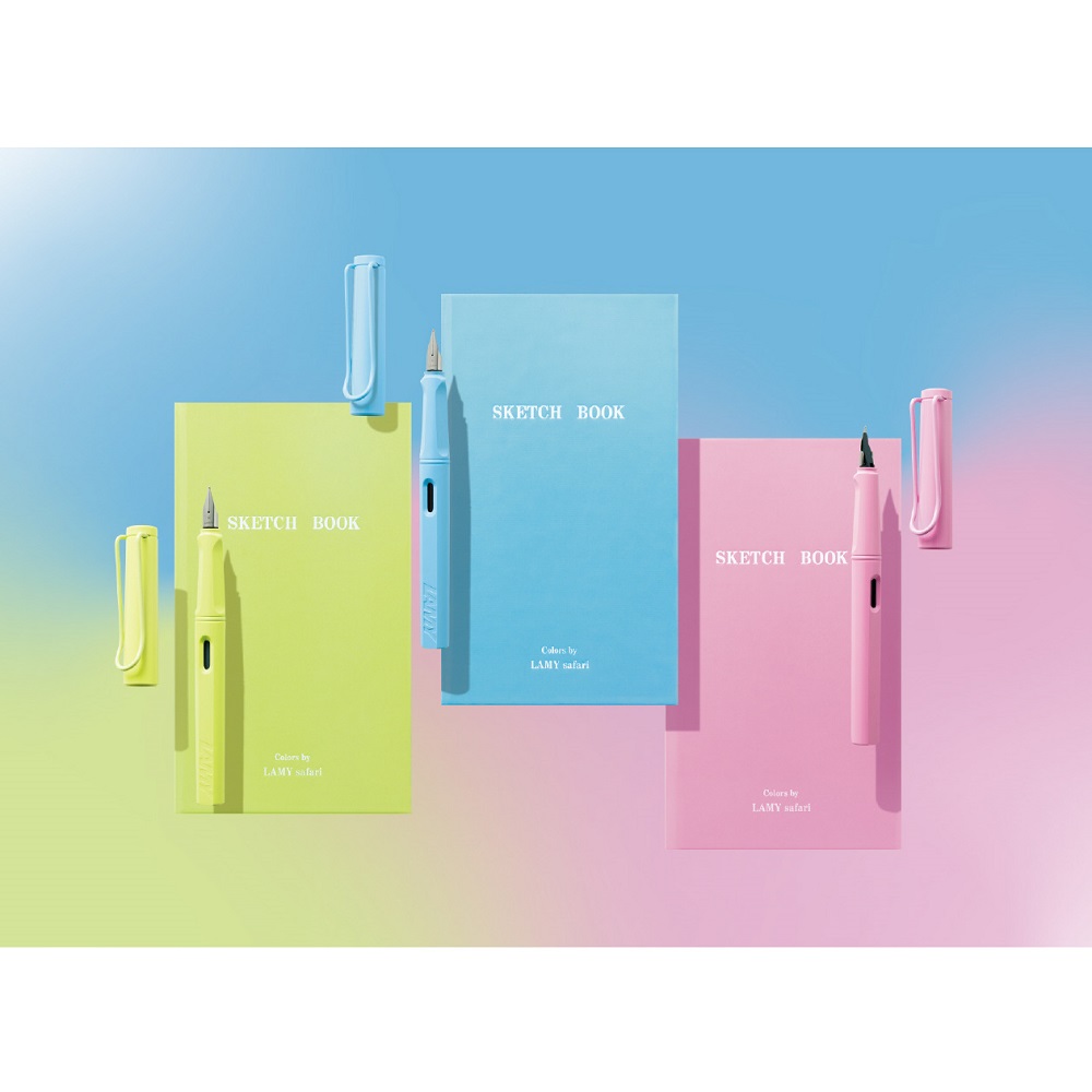 スペシャルコラボ野帳<br>
Colors by LAMY safari <br>
新登場！